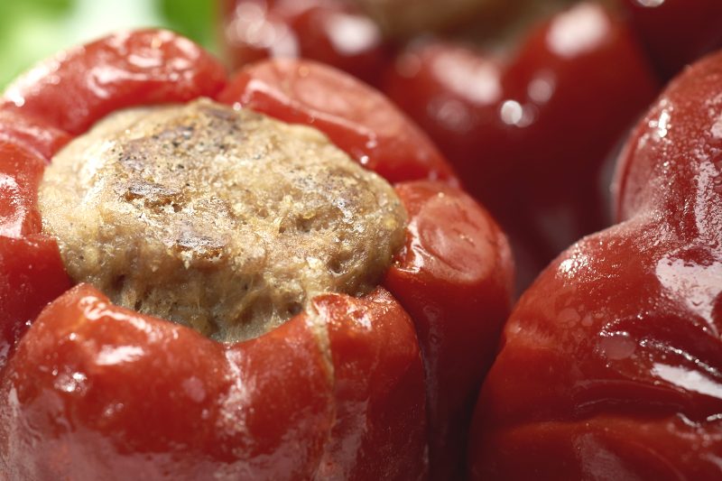 Paprikaschoten gefüllt tiefgefroren Convenienceprodukte Paprikaschoten gefüllt tiefgefroren